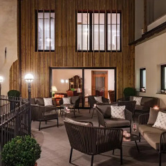 Hotel Matillhof Лачес интерьер отеля