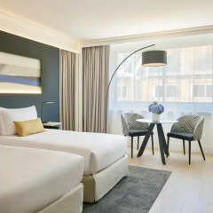 Отель Marriott Lyon Cité Internationale 4* Стандартный номер с различными типами кроватей фото 5