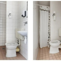 Hans Brinker Hostel Amsterdam Кровать в общем номере с двухъярусной кроватью фото 3