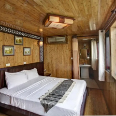 Отель Bai Tu Long Junks 3* Номер Делюкс с различными типами кроватей фото 45