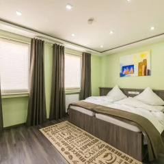Отель Bürgerhofhotel 3* Стандартный номер с двуспальной кроватью фото 16