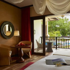 Отель The H Resort Beau Vallon Beach 5* Семейный полулюкс с двуспальной кроватью фото 6