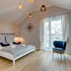 Апартаменты Dom & House - Apartments Waterlane Студия с различными типами кроватей фото 5