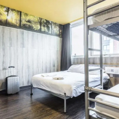 Euro Hostel Glasgow Стандартный номер с двуспальной кроватью