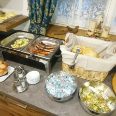 Hotel Nès Crépes Долина Валь-ди-Фасса питание