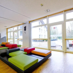Hi Munich Park Youth Hostel Мюнхен интерьер отеля фото 2
