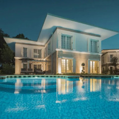 Отель Cornelia Diamond Golf Resort & SPA - All Inclusive 5* Вилла Azure с различными типами кроватей фото 11