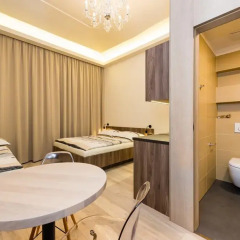 Апартаменты Ostrovni Apartment Прага комната для гостей фото 2