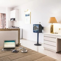 Апартаменты Ammades Epsilon Apartments Студия с различными типами кроватей фото 3