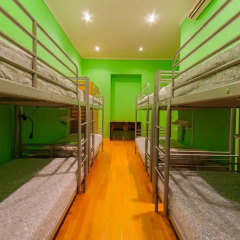 Гостиница Bear Hostels на Смоленской Кровать в общем номере с двухъярусной кроватью фото 2