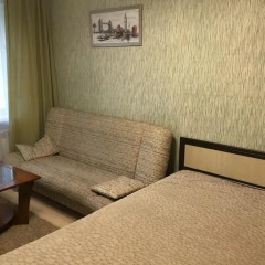 Гостиница kvartira Pobeday комната для гостей фото 2