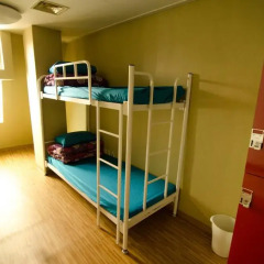 Kimchee Sinchon Guesthouse - Hostel Кровать в общем номере с двухъярусной кроватью фото 31