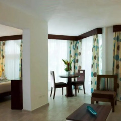Отель Grand Paradise Playa Dorada - All Inclusive 3* Люкс с различными типами кроватей фото 5