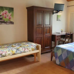 Отель Agriturismo L'Albara Италия, Лимена - отзывы, цены и фото номеров - забронировать отель Agriturismo L'Albara онлайн комната для гостей фото 4