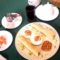 At Home Boutique Hostel and Suite питание