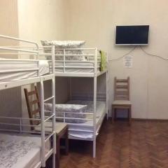 Hostel Moscow2000 Кровати в общем номере с двухъярусными кроватями фото 4