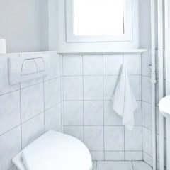 Отель Seestrasse Apartments Drei Koenige Швейцария, Цюрих - 1 отзыв об отеле, цены и фото номеров - забронировать отель Seestrasse Apartments Drei Koenige онлайн ванная
