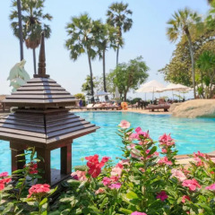 Отель Long Beach Garden Таиланд, Паттайя - отзывы, цены и фото номеров - забронировать отель Long Beach Garden онлайн бассейн фото 2