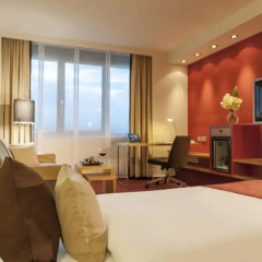 Отель Dorint Main Taunus Zentrum Frankfurt/Sulzbach 4* Стандартный номер разные типы кроватей фото 3