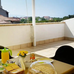 Отель B & B La Rosa dei Venti Scalea Скалея в номере фото 2