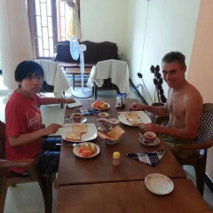 Seetha's Hostel питание