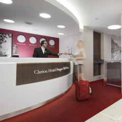 Отель Clarion Hotel Prague Old Town Чехия, Прага - 5 отзывов об отеле, цены и фото номеров - забронировать отель Clarion Hotel Prague Old Town онлайн интерьер отеля фото 2