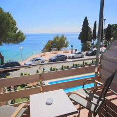 Отель Canyelles Platja Испания, Курорт Росес - отзывы, цены и фото номеров - забронировать отель Canyelles Platja онлайн балкон