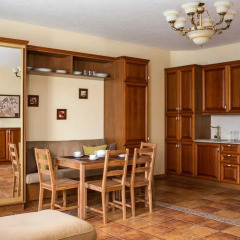 Апарт Отель Холидэй 3* Коттедж разные типы кроватей фото 17