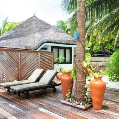 Отель Kihaad Maldives 5* Вилла с различными типами кроватей фото 14