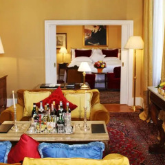 Grand Hotel Plaza 5* Представительский люкс с различными типами кроватей фото 28