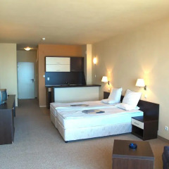 Отель Carina Beach Aparthotel - Free Private Beach 3* Студия фото 11