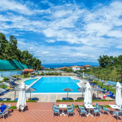 Отель Atrium Hotel Греция, Пефкохори - отзывы, цены и фото номеров - забронировать отель Atrium Hotel онлайн пляж фото 2