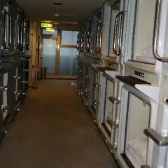 Tokyo Kiba Hotel Капсульный номер Single с различными типами кроватей фото 18
