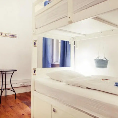 Lisbon Chillout Hostel Privates Стандартный номер с различными типами кроватей фото 3