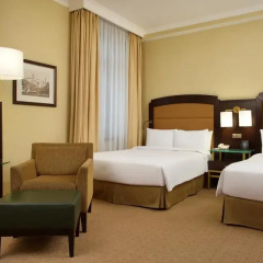 Гостиница Hilton Москва Ленинградская 5* Представительский номер с различными типами кроватей фото 9