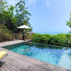 Отель Six Senses Samui Вилла с различными типами кроватей фото 11