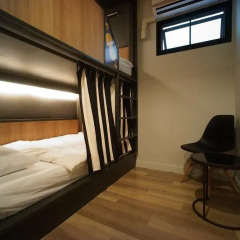 BRB Hostel Bangkok Silom Кровать в общем номере с двухъярусной кроватью фото 16
