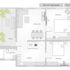 Апартаменты Sanhaus Apartments Люкс фото 19