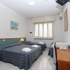 Отель Albergo Athena 3* Стандартный номер с различными типами кроватей фото 7
