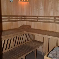 Гостиница Cottage with sauna and pool Коттедж разные типы кроватей фото 44
