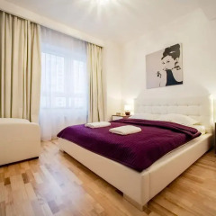 Отель Platinum Towers Central Apartments Польша, Варшава - отзывы, цены и фото номеров - забронировать отель Platinum Towers Central Apartments онлайн комната для гостей фото 5
