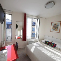 Отель Residence Aurmat a Boulogne-Billancourt Студия с различными типами кроватей фото 23