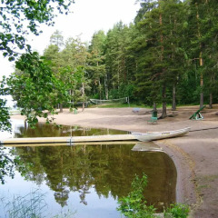 Отель Hostel Ukonlinna Финляндия, Иматра - отзывы, цены и фото номеров - забронировать отель Hostel Ukonlinna онлайн приотельная территория