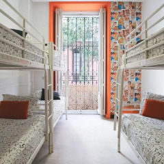 Отель Hostels MeetingPoint 2* Кровать в общем номере с двухъярусной кроватью фото 15