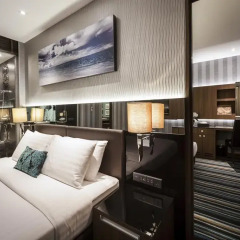 Отель The Continent Bangkok by Compass Hospitality 4* Стандартный номер с различными типами кроватей фото 29