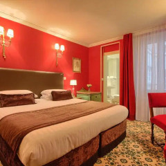 Hotel Des Deux Continents 3* Стандартный номер с различными типами кроватей фото 5
