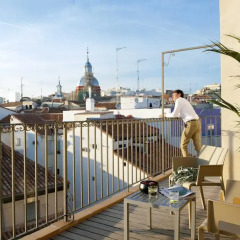Апартаменты Eric Vökel Boutique Apartments - Madrid Suites балкон