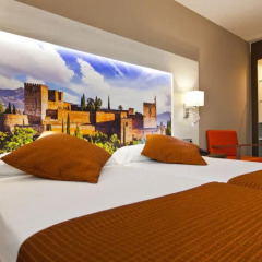 Hotel Corona De Granada 4* Стандартный номер с различными типами кроватей фото 5
