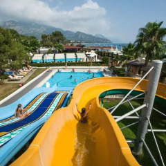 Отель Crystal Flora Beach Resort – All Inclusive бассейн фото 2