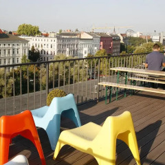 Happy Bed Hostel балкон